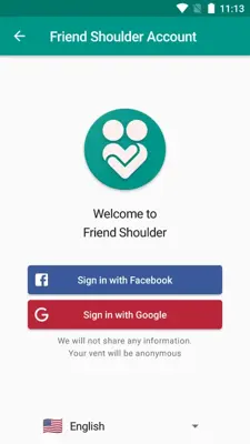 Virtual Friend Shoulder android App screenshot 0